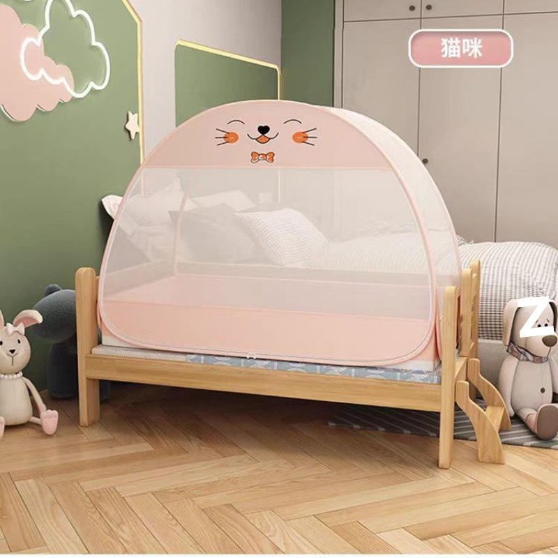 Baby Crib Yurt Full-Cover Anti-Mosquito Cover Children's Splicing Fence Heightening Kindergarten Mosquito Net