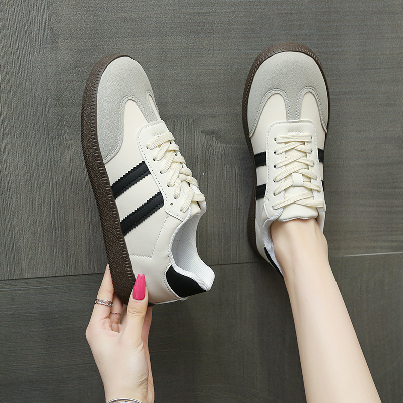 Zapatos de mujer de exportación 2026, primavera, lujo ligero, alta gama, versátiles, suela blanda, informales, estilo alemán, cómodos, tipo A-gan