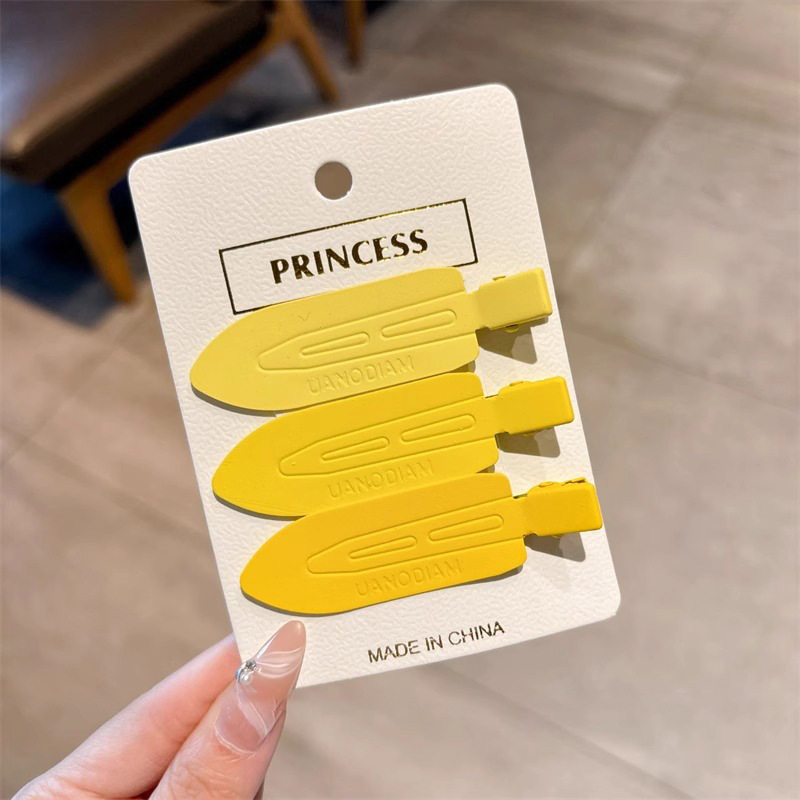 Pin de cabello para mujeres 2025 nuevo pin de cabello lateral frontal frontal frisa pin de cabello sin marcas de maquillaje pin de cabello pin de boca de pato adornamiento