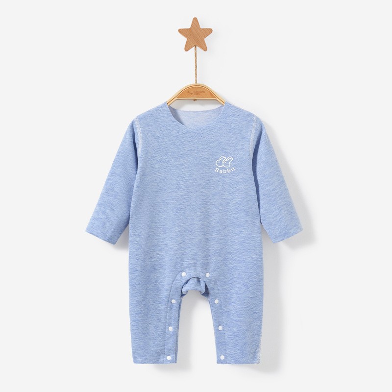 Children's cotton overall for new born for baby, long-sleeve, demi-season pijama, thermal underwear, autumn bodysuit