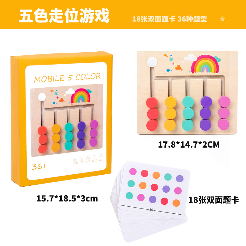 0.25 game berjalan lima warna