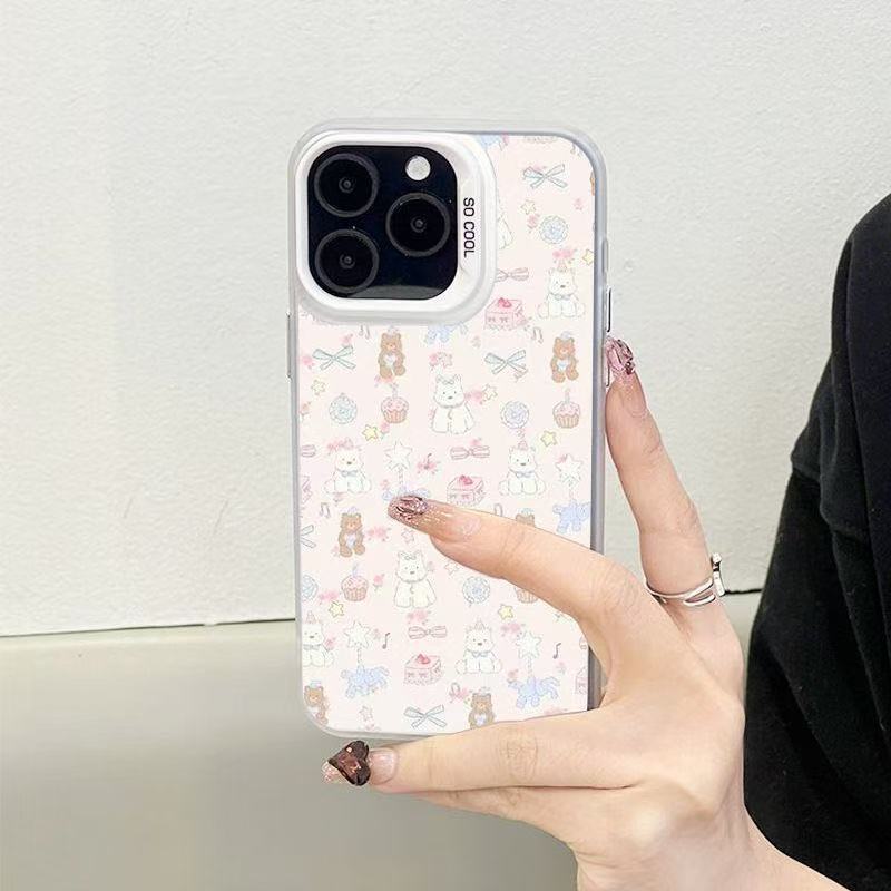 Nuevo cachorro de dibujos animados para iPhone 16 funda para teléfono móvil Apple 15promax/14 femenino 13pro12 lindo 11