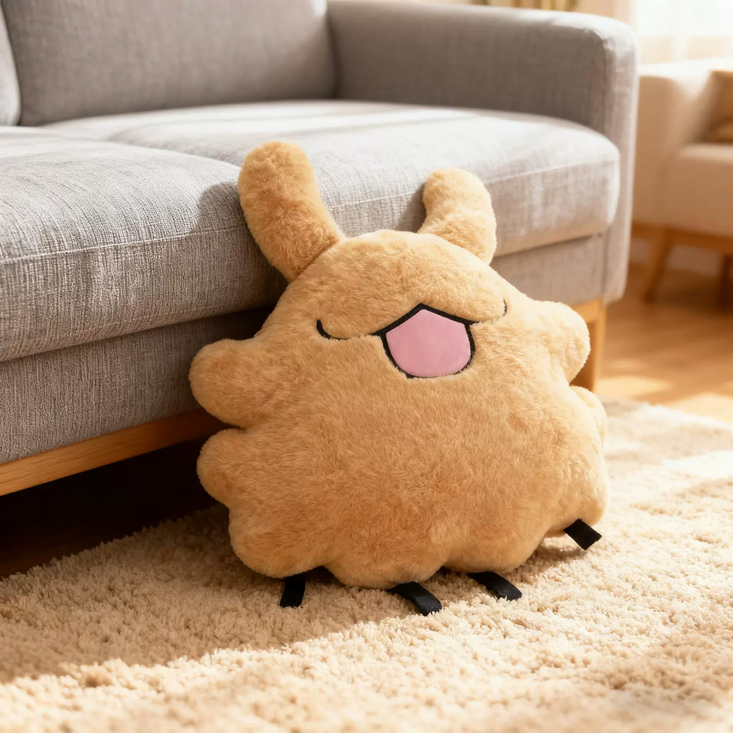 毛绒公仔可爱玩偶挂件空洞骑士丝之歌同人跳蚤小狗抱枕靠垫