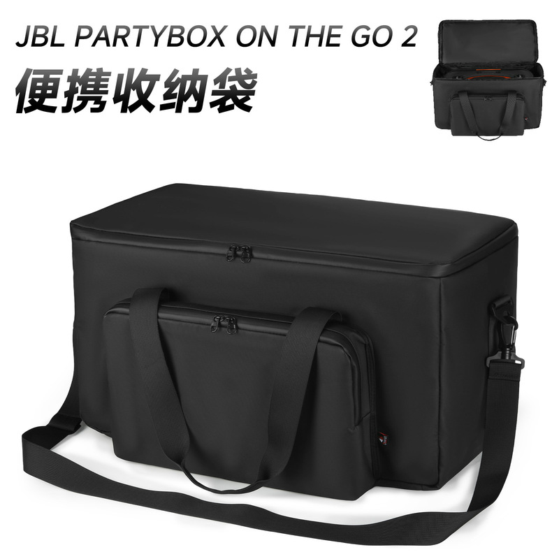 Suitable for Jbl Partybox on the Go 1/2 Generation Speaker Storage Bag, Portable Hand-Held Shoulder Strap Bag Suitable for Jbl Partybox on the Go 1/2 Generation Speaker Storage Bag, Portable Hand-Held Shoulder Strap Bag