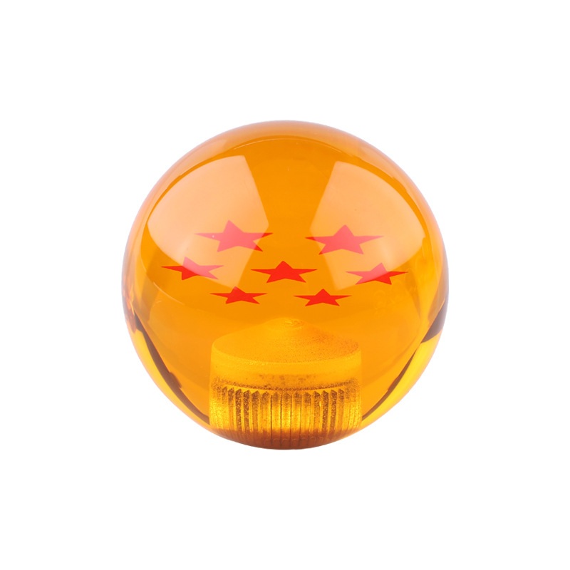 Car personality modification universal Dragon Ball Gear Head 1-7 star manual gear head accessories gear head popsicle head
