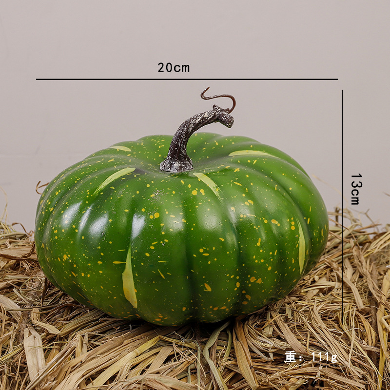 Simulación transfronteriza espuma calabaza modelo Halloween Acción de Gracias decoración de Navidad props disparo decoración de calabaza falsa image 44