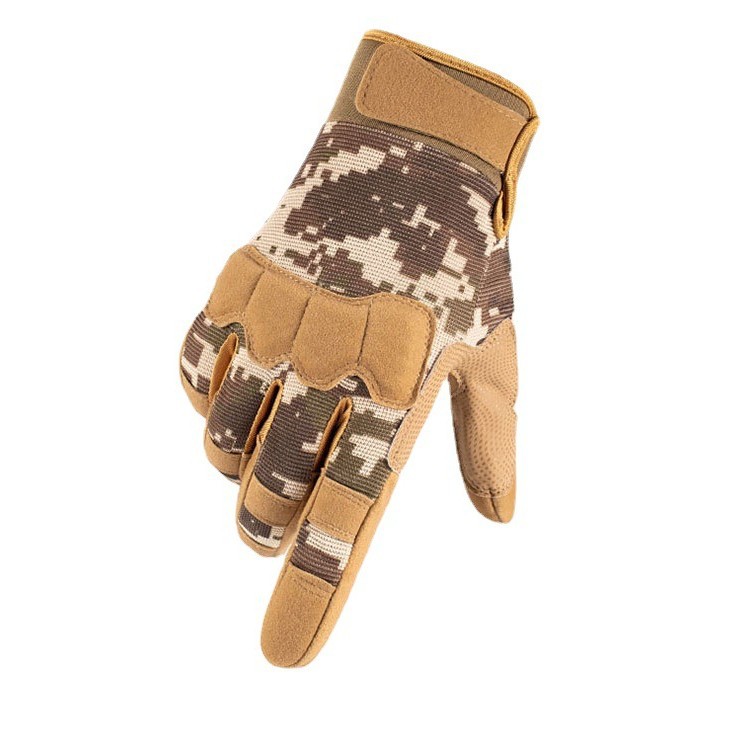 Guantes de montar a caballo ventiladores militares guantes tácticos dedo completo antideslizante resistente al desgaste guantes de medio dedo fuerzas especiales camuflaje fitness guantes de lucha