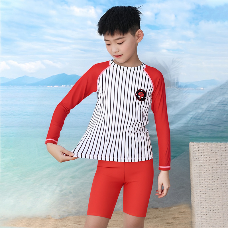 [50% de descuento de alta calidad] Spot separado trajes de baño para niños niños protector solar conservador rápido secado trajes de baño de aguas termales para niños