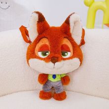 跨境外贸小狐狸毛绒背包卡通儿童单肩包女孩可爱玩偶公仔收纳包批