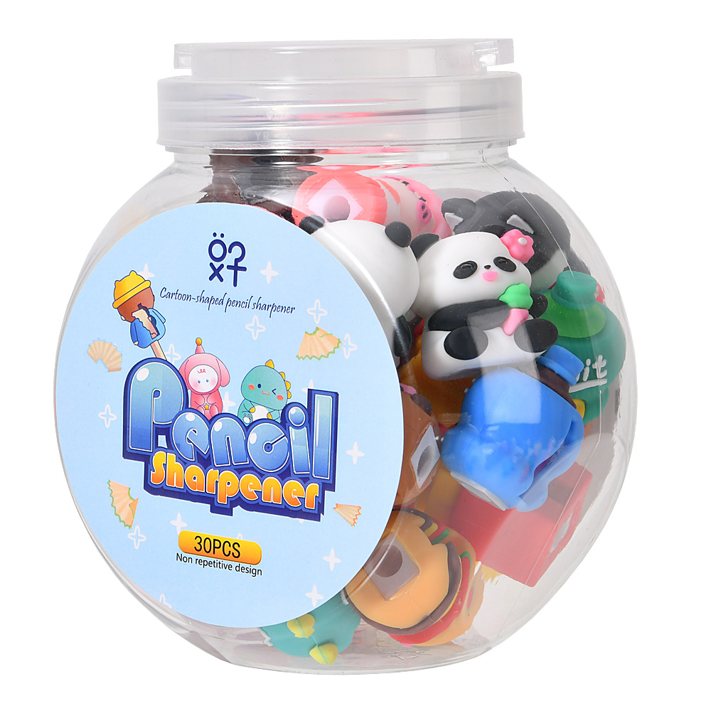 Cuchillo de lápices de modelado de dibujos animados lindo creativo Sacapuntas para niños Papelería de aprendizaje para estudiantes Sacapuntas Sacapuntas Sacapuntas al por mayor