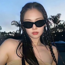 jennie同款猫眼gm墨镜女款2023新款高级感辣妹欧美风太阳眼镜潮酷