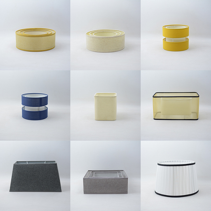 [Xianfan] estilo japonés estilo de corte cálido Bed & Breakfast Hotel modelo decoración de la habitación lámpara de mesa lámpara de araña pantalla