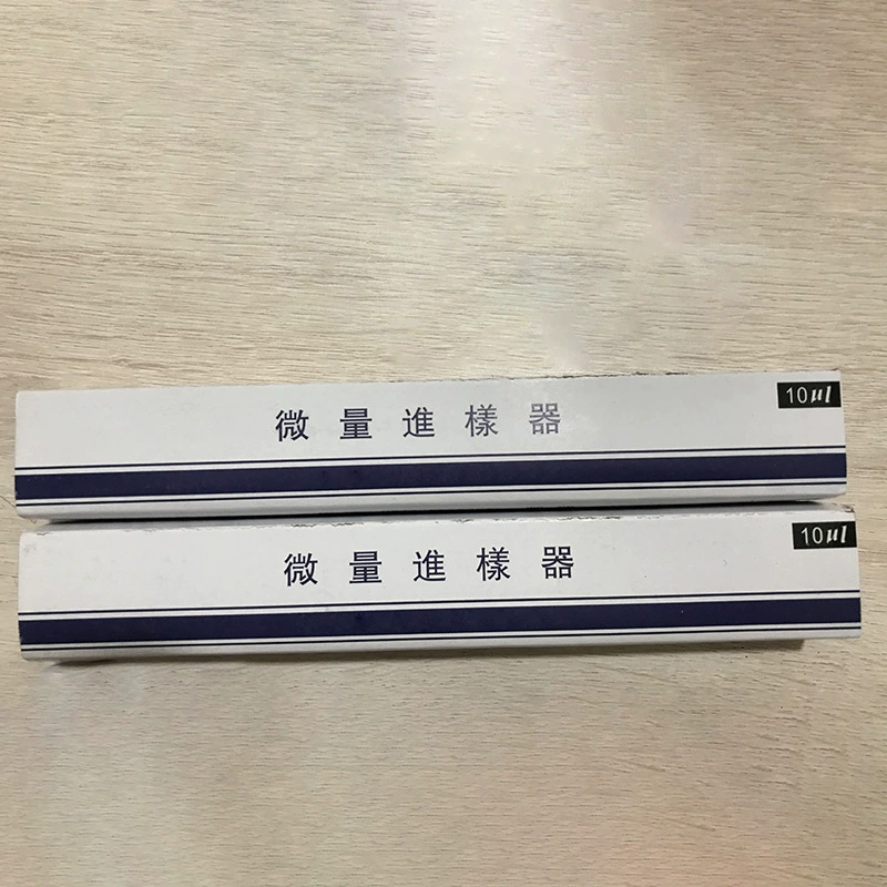 Микроинжектор для хроматографии, косая головка 10 мкл, заостренная головка 0,5 мкл