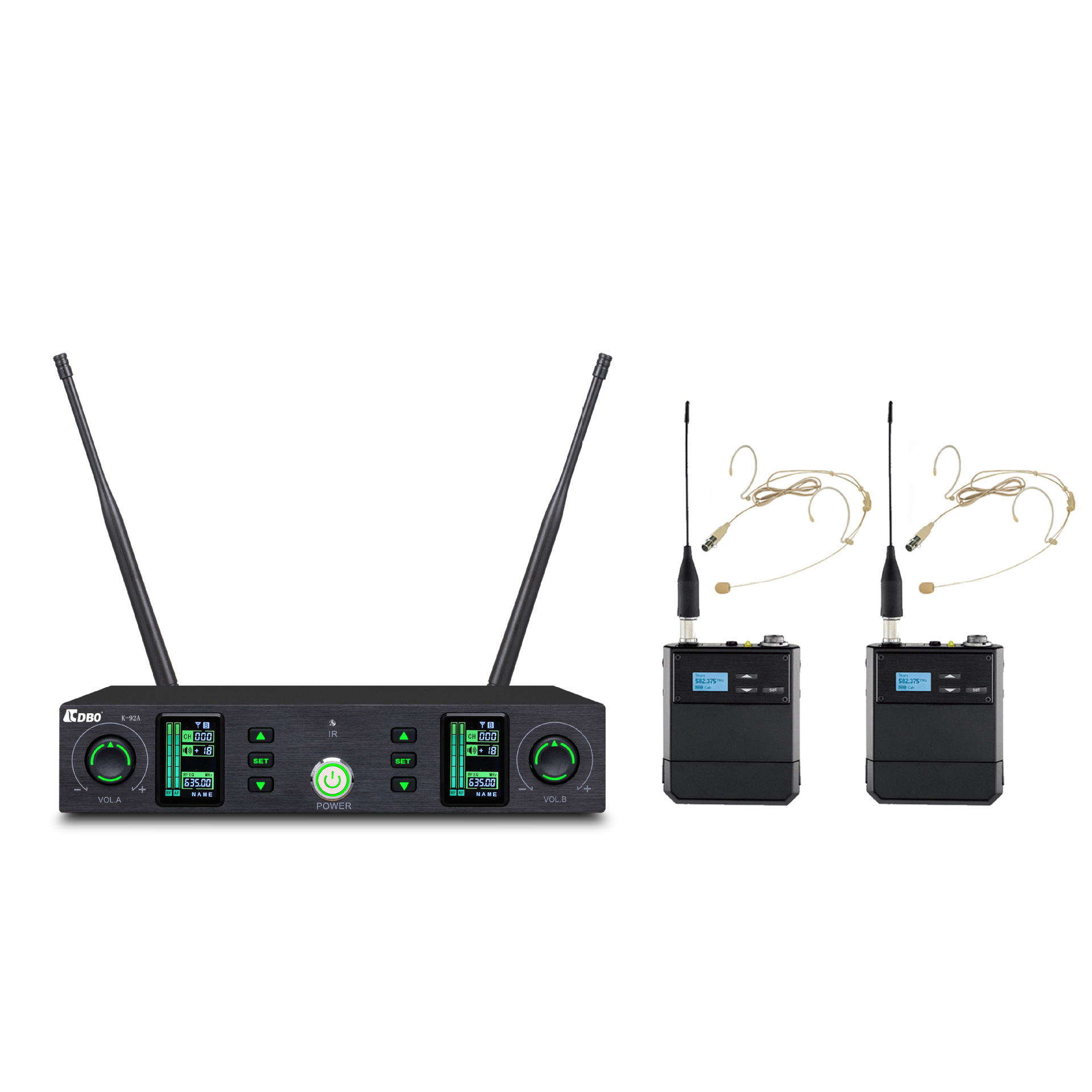 CDBO/KADIBAO K-92A 전문 U-세그먼트 무선 마이크 성능 홈 컨퍼런스 마이크