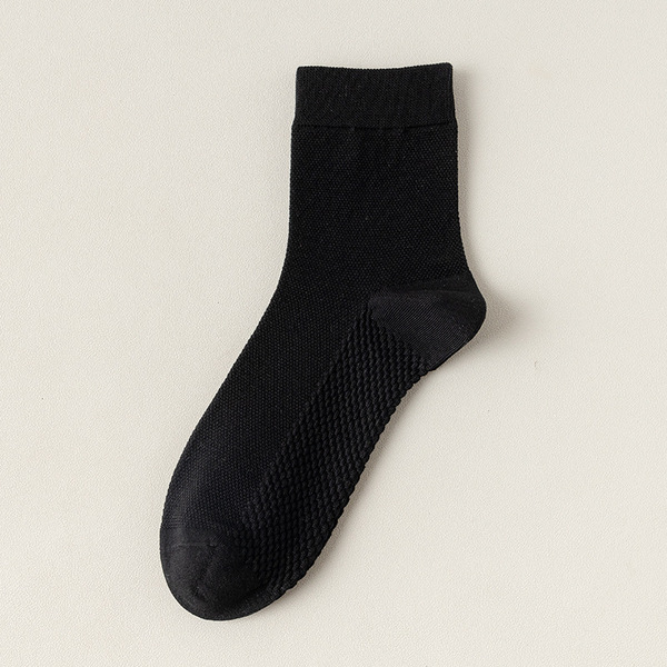 Men's summer thin breathable sports cotton knee socks