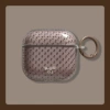 IMD soft shell transparent gray brown polka dots + hook