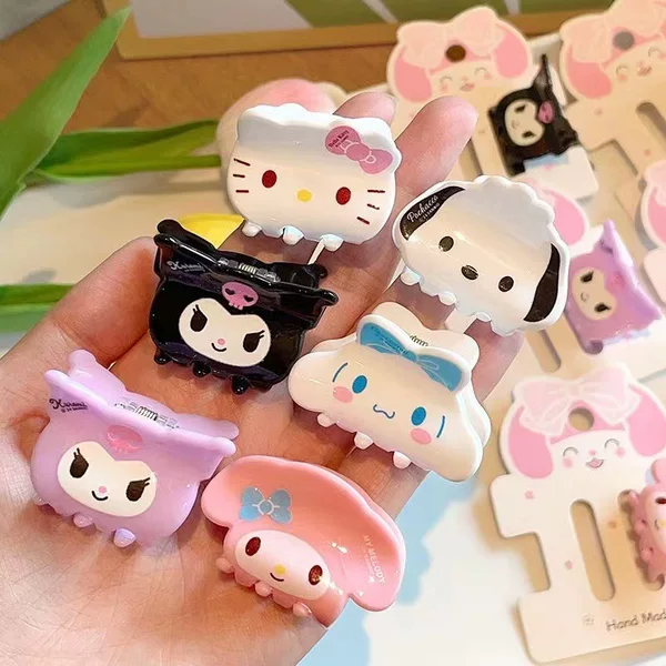 Dopamine Coulomy Clip Children's Cute Cartoon Explosions Durable Hairpin Kindergarten Sweet Princess Style Hairpin