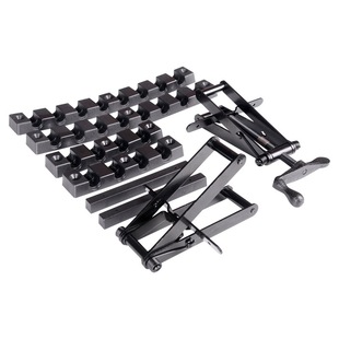New Tool Steel + Engineering Plastic Material Woodworking Panel Clamp Four-Way Clamping Custom Width Panel Clamp