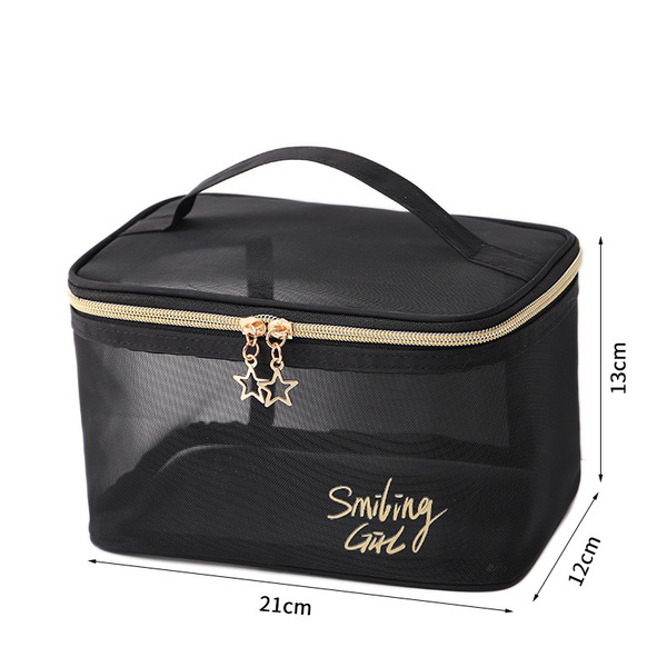Universal breathable solid color organizer bag for traveling