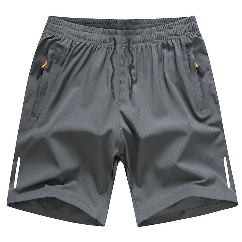 メンズ夏用ショートパンツ、メンズ速乾性ハイエンドアイスシルク通気性スポーツショーツ、カジュアルパンツ、ビーチパンツ