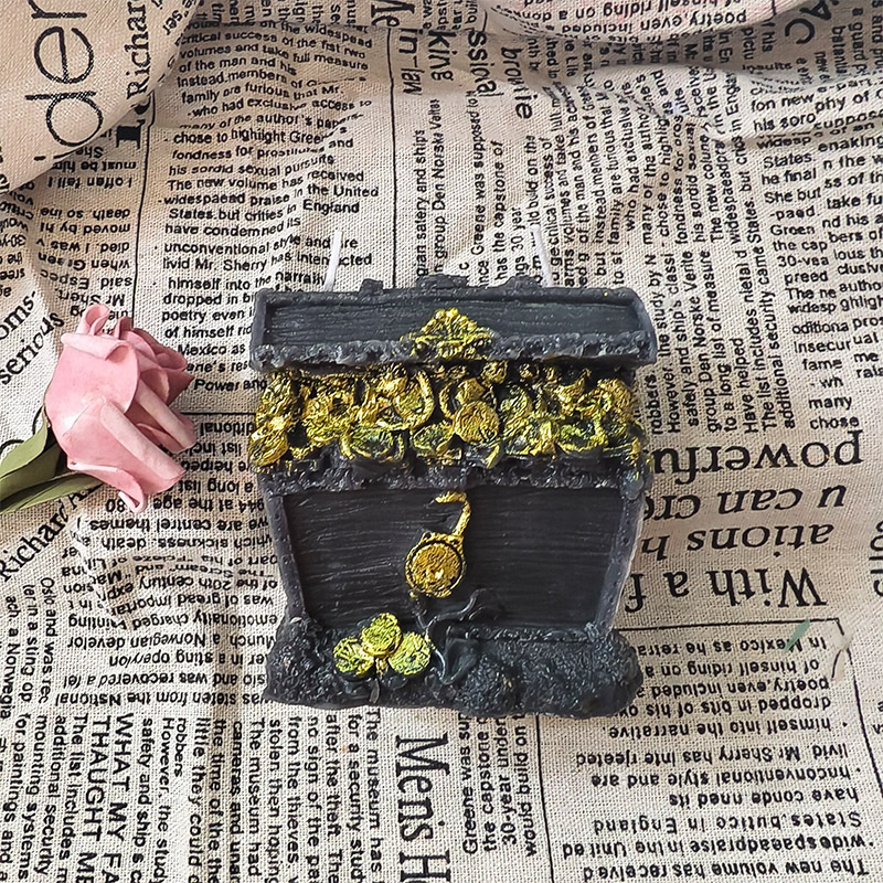 现货手工欧美复古浮雕造型书财富吸铁石蜡烛美元道具装饰摆件蜡烛|undefined