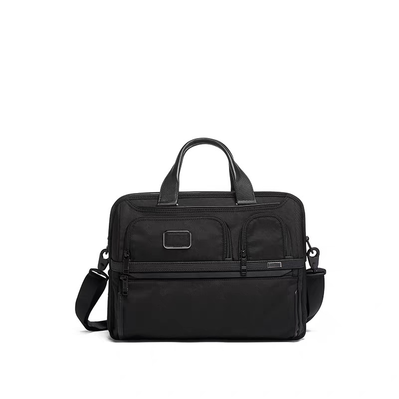 Ballistic Nylon Men's Business Briefcase 16inch Computer Bag Portable Shoulder Crossbody Lightweight Waterproof Commuter Bag