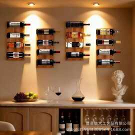 跨境红酒柜红酒架摆件酒瓶收纳架葡萄酒红酒架子酒柜红酒展示架