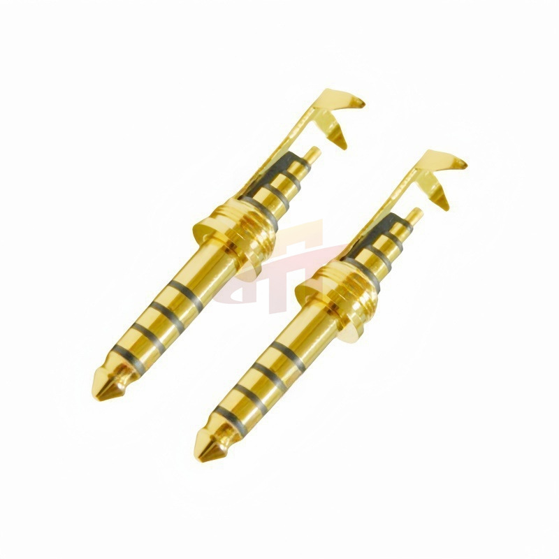 LCP4.4 プラグ部品金メッキ 4.4 バランスプラグ 4.4 5 極ヘッドフォンヘッドグレー接着剤高温耐性 4.4 プラグ