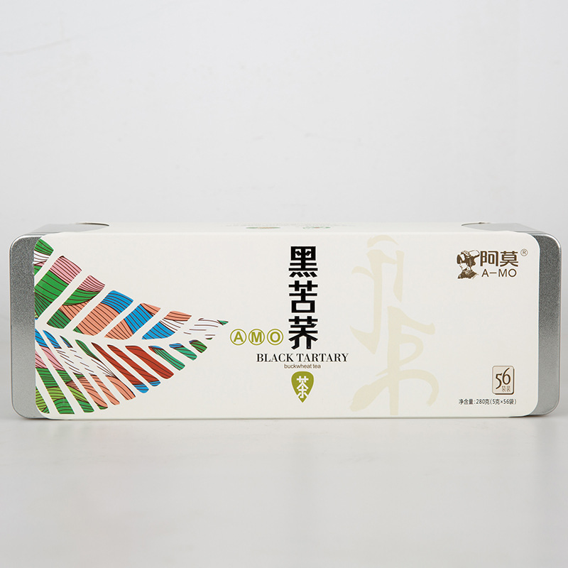 阿莫黑苦荞全皮260g礼盒装厂家直销批发
