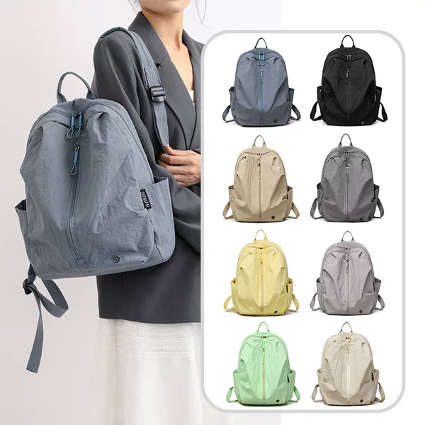 Ultra-Lightweight Waterproof Nylon Backpack for Women, Outdoor Travel Mountaineering Large-Capacity Backpack, Men's Travel Small Backpack