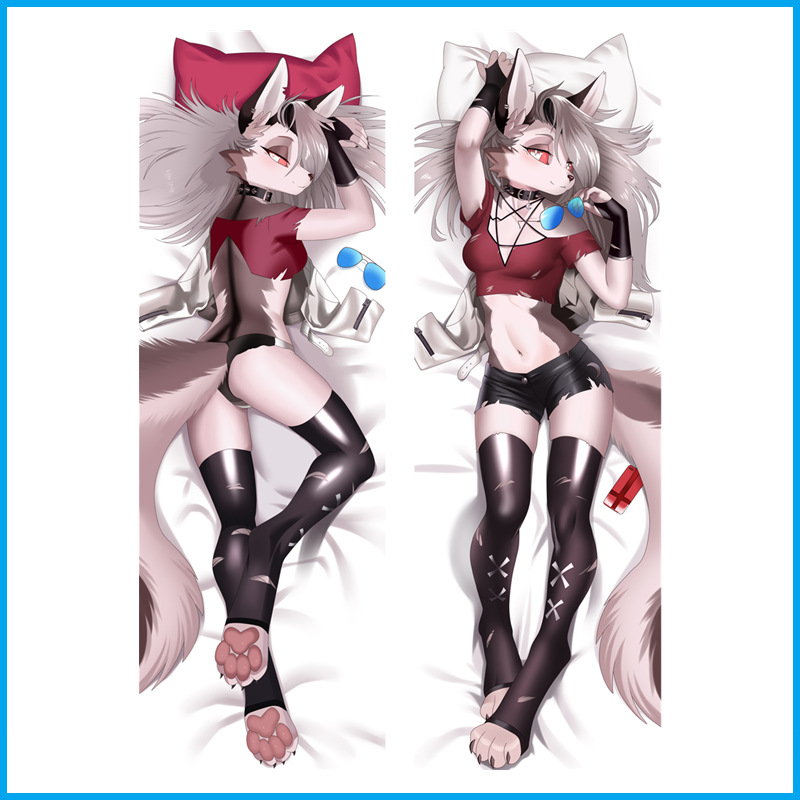 Capa de Almofada de Anime e Jogo Chefe Maligno Gigante - Almofada Longa de Cartoon para E-commerce