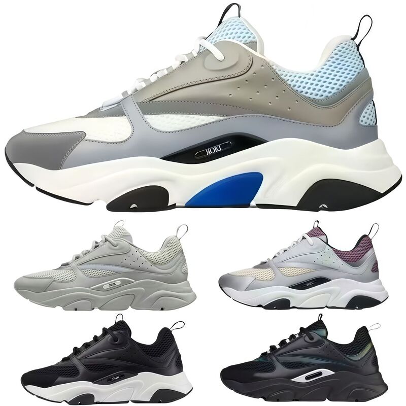 Putian Cross-Border D Brand B22 Trendy Sports Shoes Cd Letter Dad Shoes Men and Women Breathable Running Shoes Large Size Casual Shoes