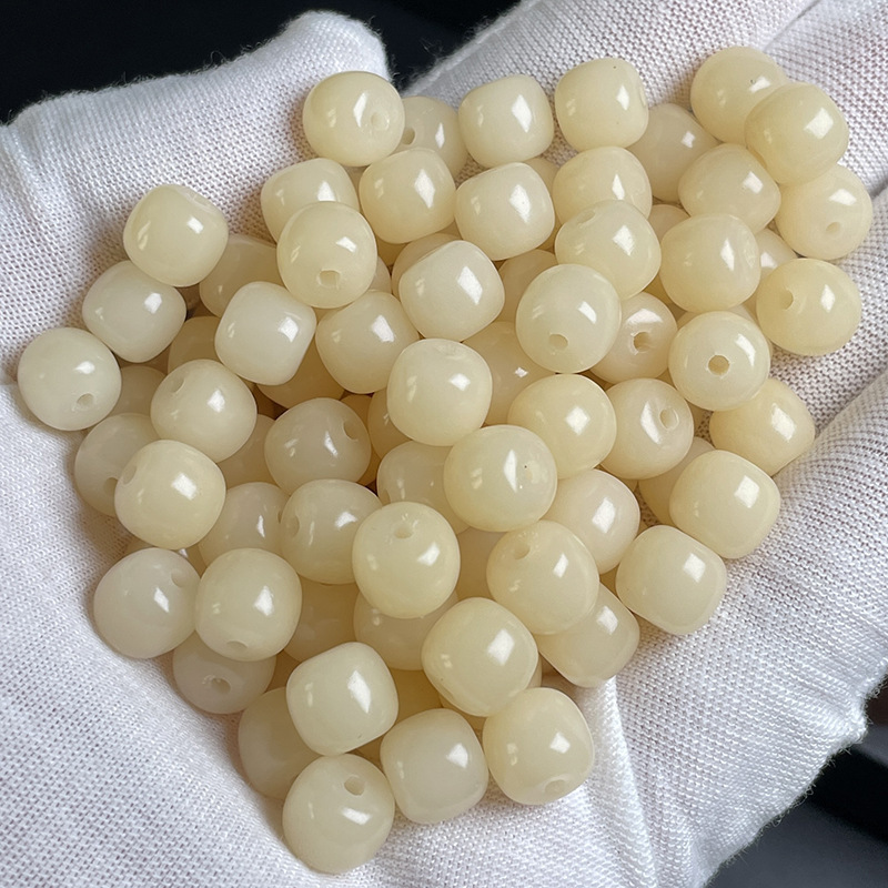 Natural Bodhi Root 8x 9 Old Barrel Beads Milk Yellow caramel Wen Play Bodhi Scattered Beads Charcoal Burn Gold Natural Bodhi Root 8x 9 Old Barrel Beads Milk Yellow caramel Wen Play Bodhi Scattered Beads Charcoal Burn Gold
