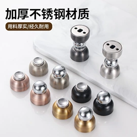 门碰、门吸;拉手;合页、铰链