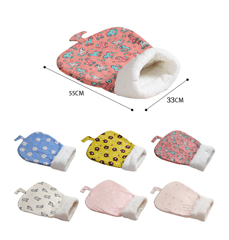 Kuscheliges Katzenhöhlen Bett Für Den Winter Warmer Schlafsack_voghion.com