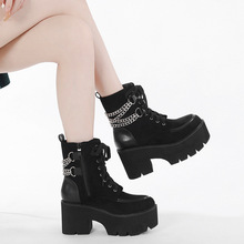 �W���¿��朗lŮЬ�Ӻ�׷�ˮ̨ŮЬ���Q�ָ߸����q���ɫ��ѥ