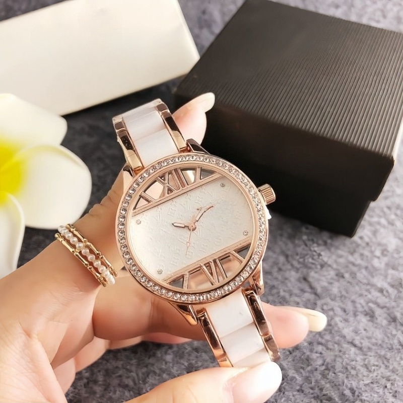New Hollow Watch for Women, Cross-Border Popular Exquisite High-End Niche Watch, Rose Gold Luxury Diamond-Encrusted Women's Watch New Hollow Watch for Women, Cross-Border Popular Exquisite High-End Niche Watch, Rose Gold Luxury Diamond-Encrusted Women's Watch