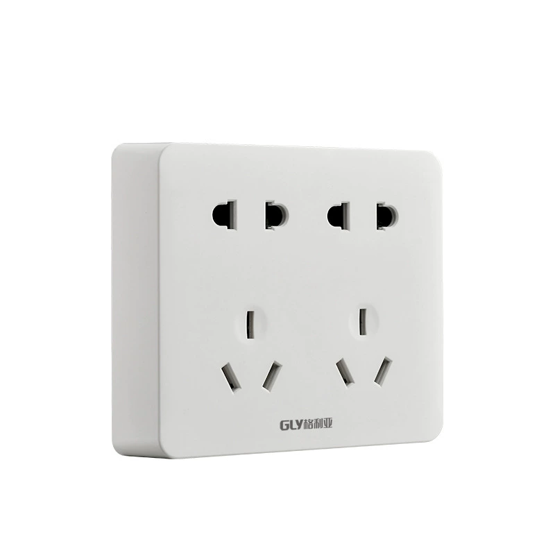 Engineering Model Switch Switch Panel One Five -hole socket with switches, ten holes, fifty -hole bright line wholesale