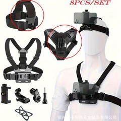 DJI スポーツカメラアクセサリー GP リストストラップアームストラップパームストラップシングルショルダーストラップスクールバッグクリップヘッドバンドチェストストラップブラケット
