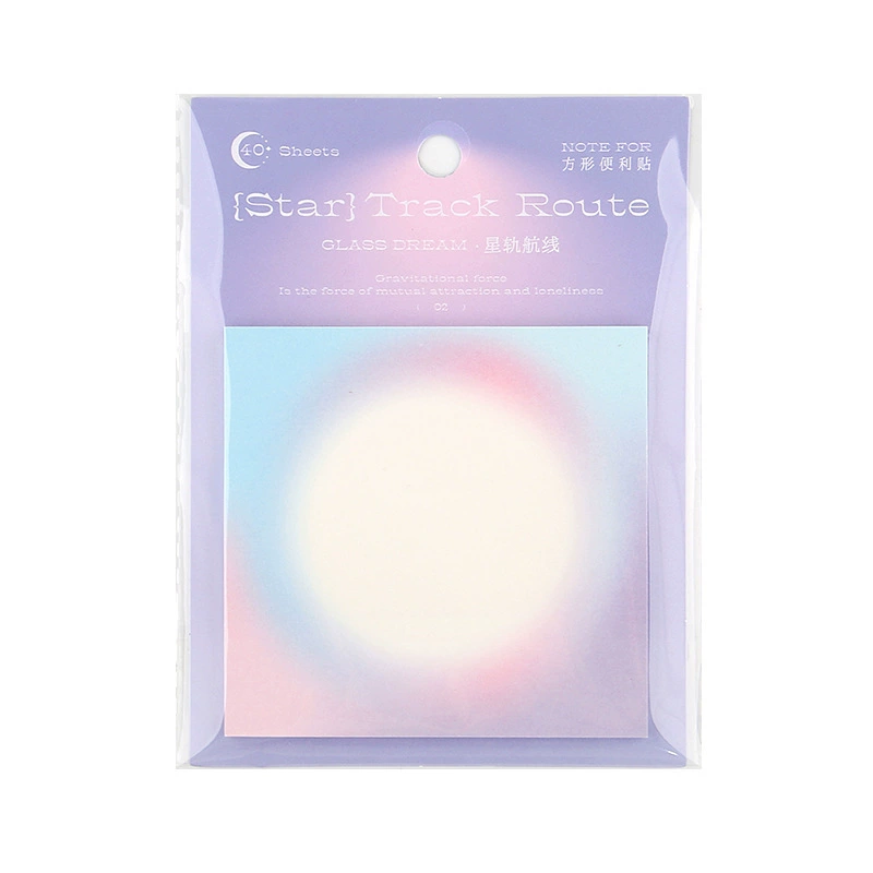 Note for Convenience Paste the glazed dream series high value fresh, simple, simple hand account material, message, message