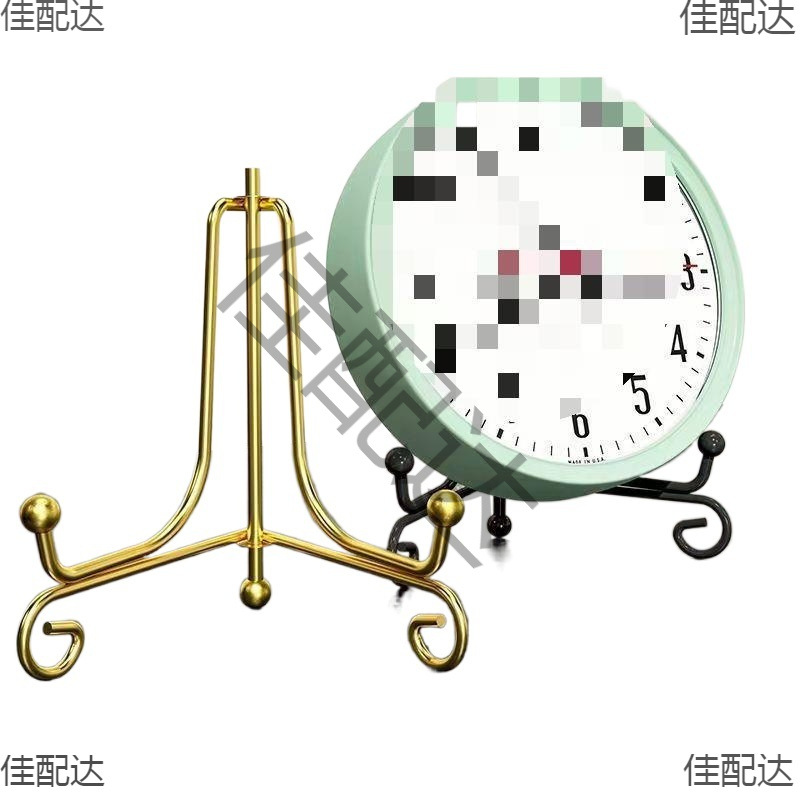 디스플레이 스탠드 진자 트레이 브래킷 인증서 디스크 홀더 메달 공예 페인트 철 푸어 티 케이크 세라믹