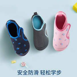 迪卡侬幼儿学步鞋春秋女童婴儿鞋地板鞋儿童童鞋室内鞋幼儿园KIDX