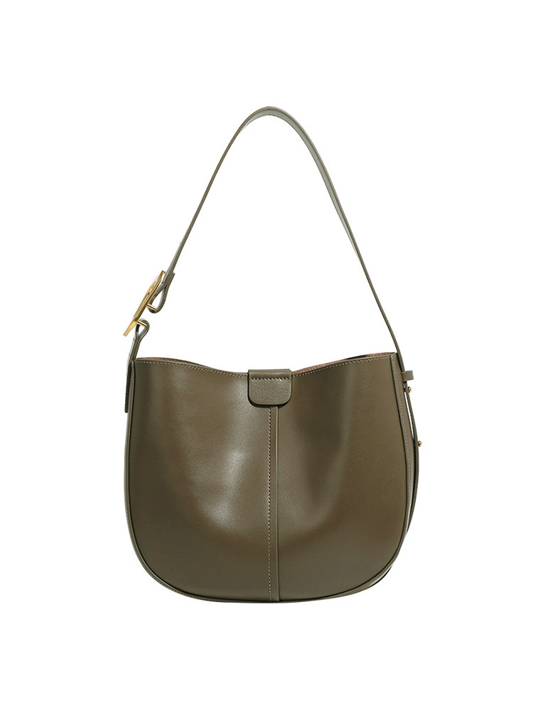 Shoulder bag, small one-shoulder bag, genuine leather