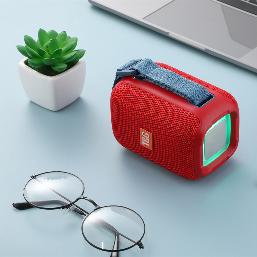 TG339 tela altavoz bluetooth al aire libre subwoofer impermeable gran diafragma de alta calidad de sonido portátil tarjeta T enchufable sonido de llamada