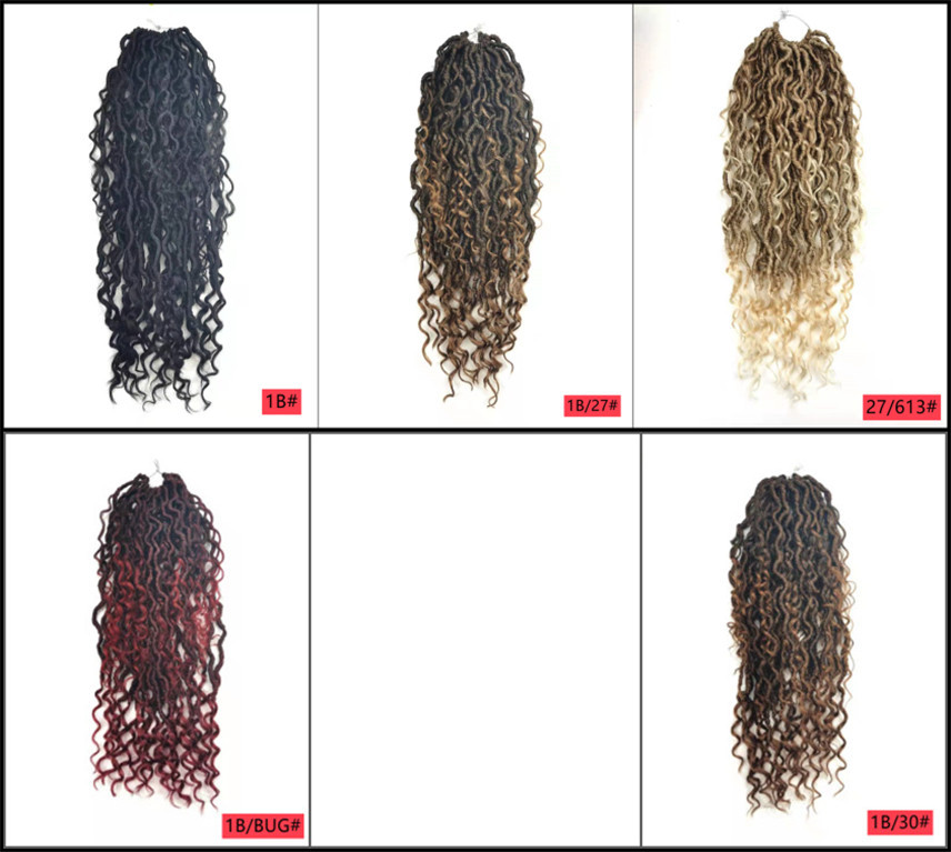 Kimyasal Elyaf Tığ Örgü Saç Peruk Örgüler Çocuk Peruk_voghion.com