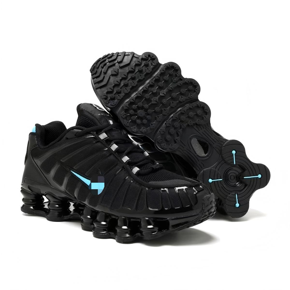 Cross-Border Foreign Trade Putian Shoes Shox Tl13 Platform Shoes European Station Cross-Border Large Size Men's and Women's Shoes Cushioning Running Sports Shoes