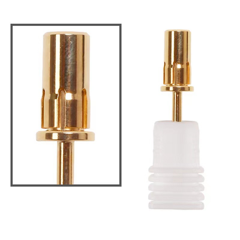 Amazon estilo caliente cabeza de lijado de uñas anillo de arena amoladora eléctrica anillo de arena de uñas caja de color funda de cojinete de montaje