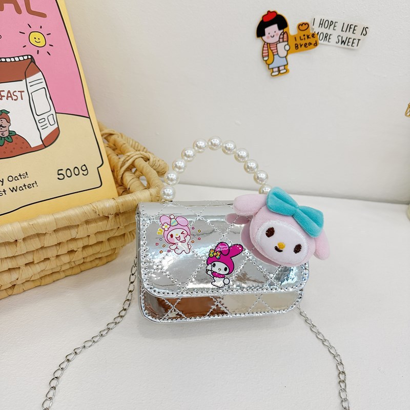 Bolsas infantiles lindas princesas de dibujos animados bolsas de mano niñas extranjeras bolsas de hombro para niños accesorios de cambio