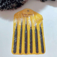 静電防止六点セットマニキュア電子修理専用工具1.5mmピンセットセット