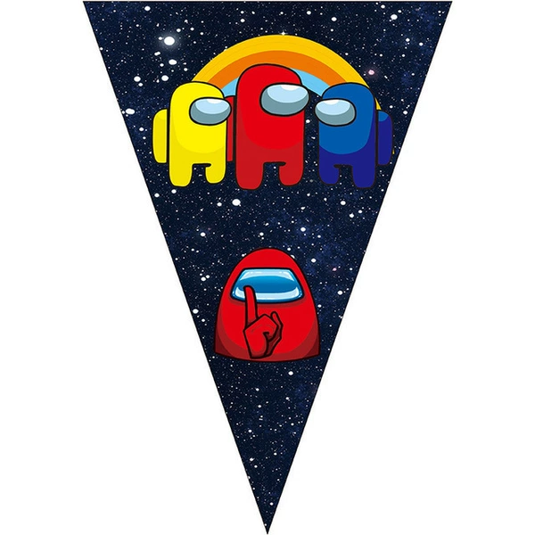 Black Werewolf Pennant 10 Sides 1 Pack